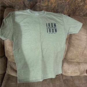 Olive Green Graphic T-Shirt